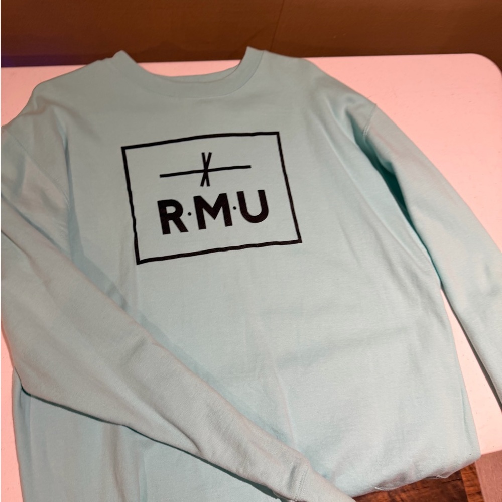Rock Mountain University- Light Blue Men's Shirt- Turquoise